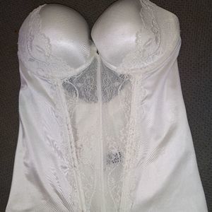 Cassandra Intimates Strapless Stretch Corset Bustier